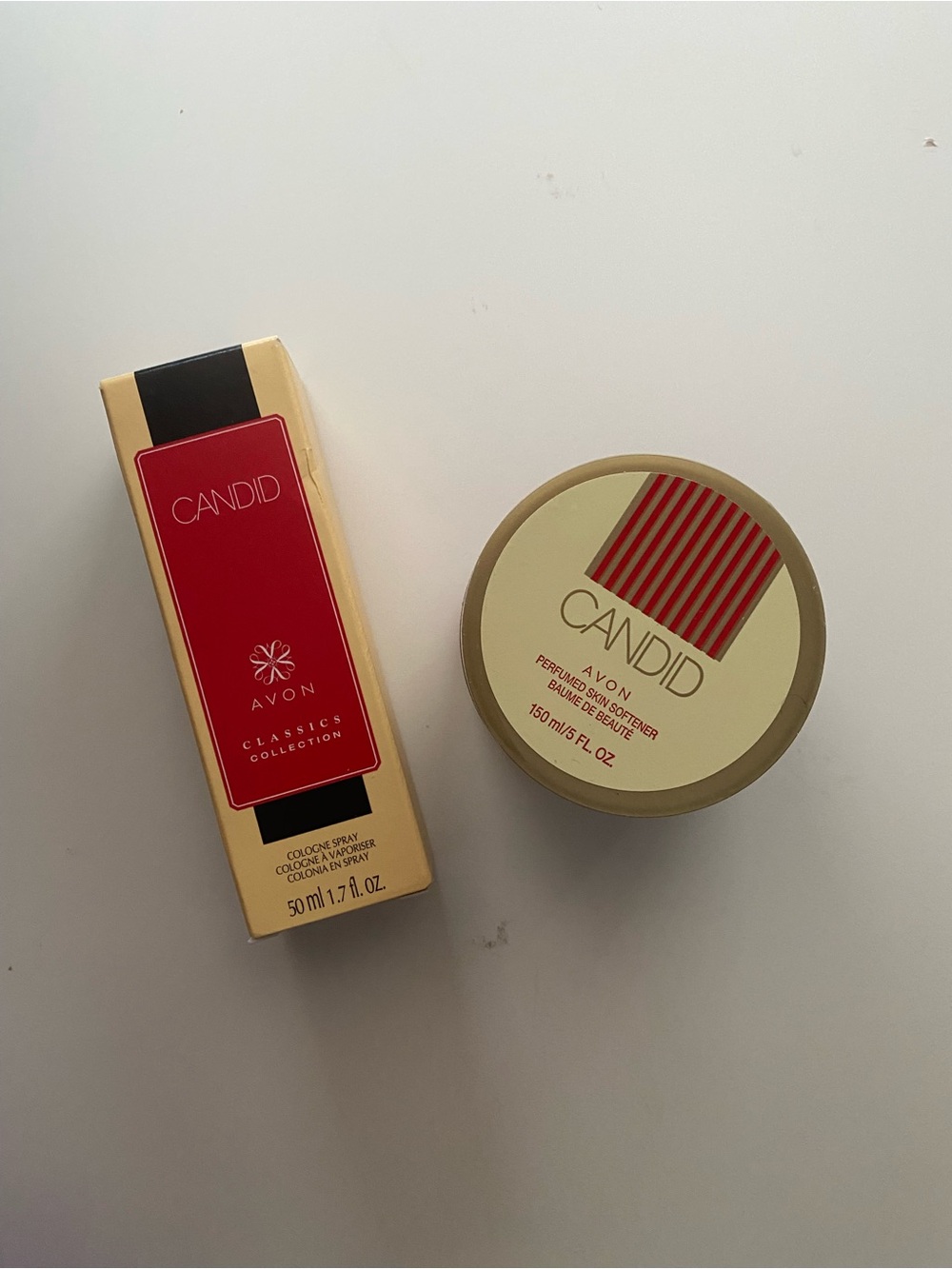 Avon Candid- Set of 2